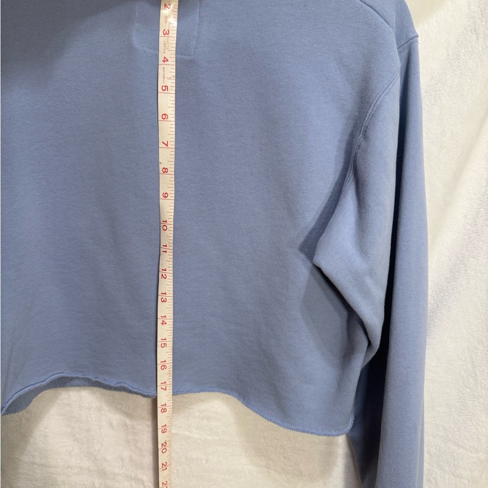 Hollister Light Blue Hoodie - Picture 9 of 9